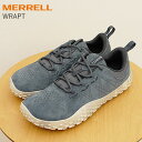 ★7/15限定!P最大31.5倍&最大100%ポイントバック!?MERRELL メレル WRAPT ラプト SLATE スレート グレー メンズ 靴 スニーカー アウトドア コンフォート シューズ ベアフット