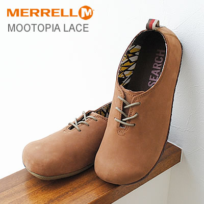 ★5/18限定！ポイント100％バック!?要エントリー★MERRELL メレル MOOTOPIA LACE ムートピア レース LIGHT BROWN ライト ブラウン 靴 スニーカー シューズ