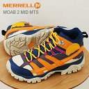 マラソン限定！ポイント最大100％バック！？要エントリー★★37％OFF★MERRELL MOAB 2 MID MTS POSEIDON/IRIS メレル メンズ レディース モアブ2 ミッド マウンテンズ ポセイドン/アイリス アウトドア ブーツ 夏フェス 靴 セール シューズ