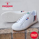 ★10/10限定!P最大22倍&最大100%ポイントバック!?【返品交換送料無料】PATRICK パトリック QUEBEC-C/L ケベック・カップ/レザー TRC トリコロール 靴 スニーカー スパイクレス ゴルフシューズ 日本製
