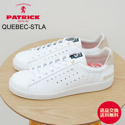 PATRICK パトリック QUEBEC-STLA ケベック・ステラ WHT ホワイト 靴　スニーカー　シューズ　日本製