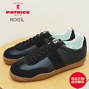 ★最大100%ポイントバック!?要エントリー★【返品交換送料無料】PATRICK パトリック ROGIL ロジル BLK ブラック 靴 スニーカー シューズ