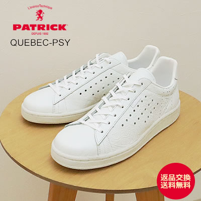 ★11/25限定!P最大40倍&最大100%ポイントバック!?【返品交換送料無料】PATRICK パトリック QUEBEC-PSY ケベック・ペーズリー WHT...