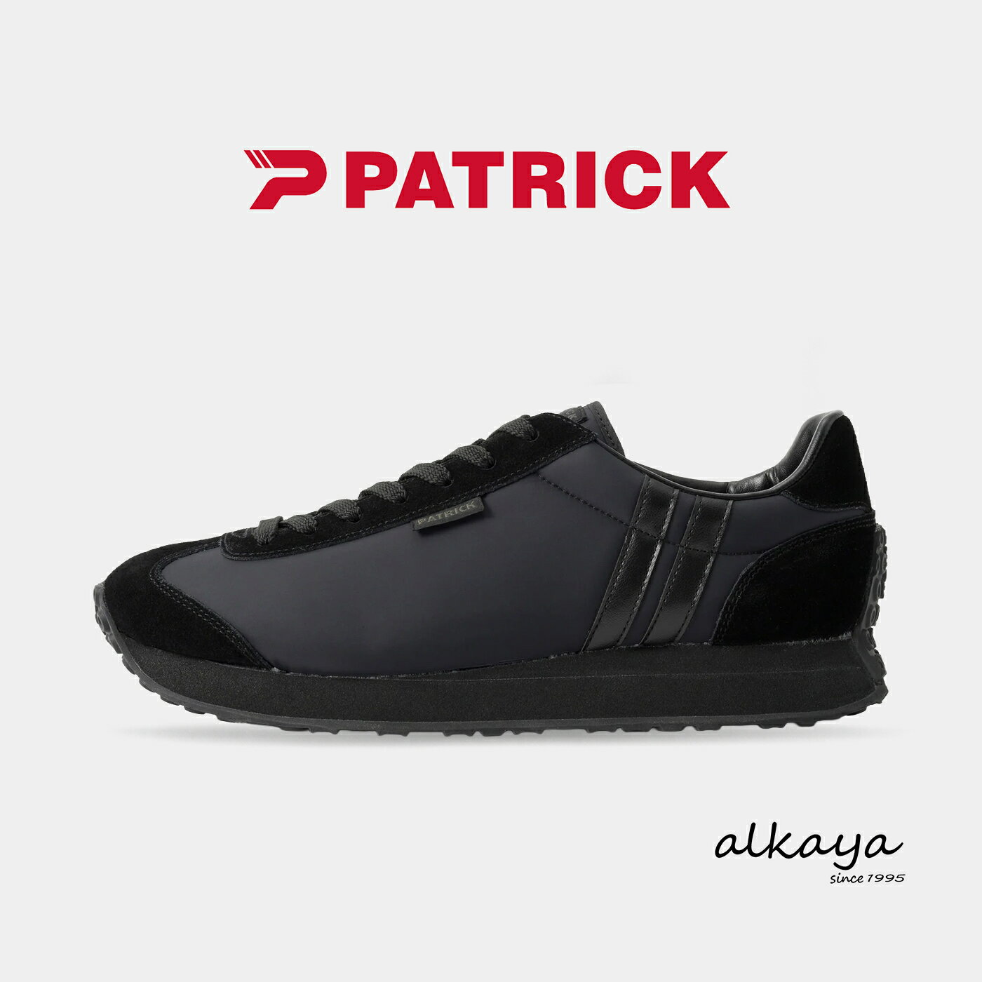 【返品交換送料無料】PATRICK パトリック NEVADA-HB ネバダ・ハイブリッド BLK ブラック 靴 スニーカー シューズ メンズ レディース 黒 ギフト プレゼント 贈り物