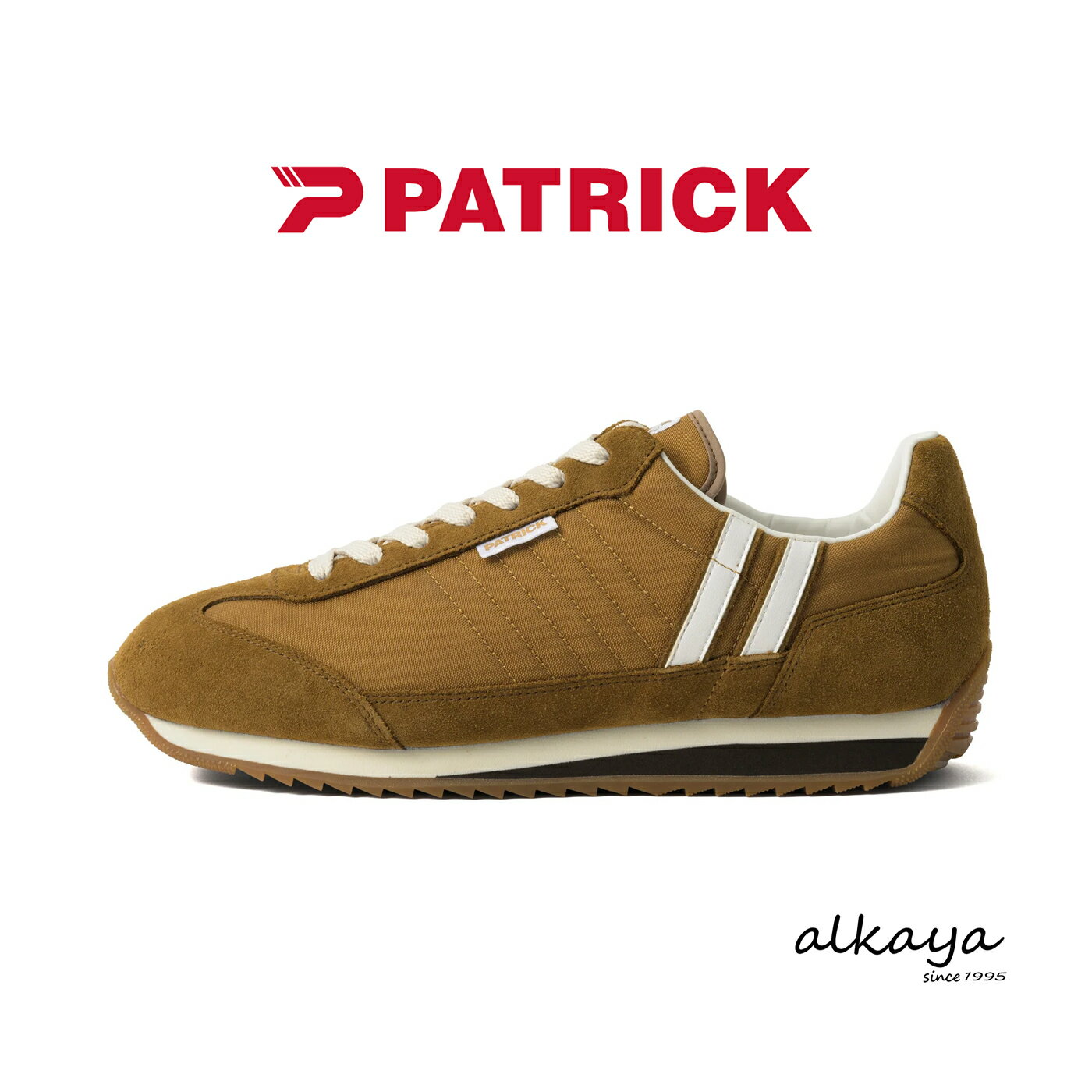 樂天商城 - 【返品交換送料無料】PATRICK パトリック MARATHON-CALM マラソン・カーム BRN ブラウン 靴 スニーカー 軽量 軽い シューズ メンズ レディース