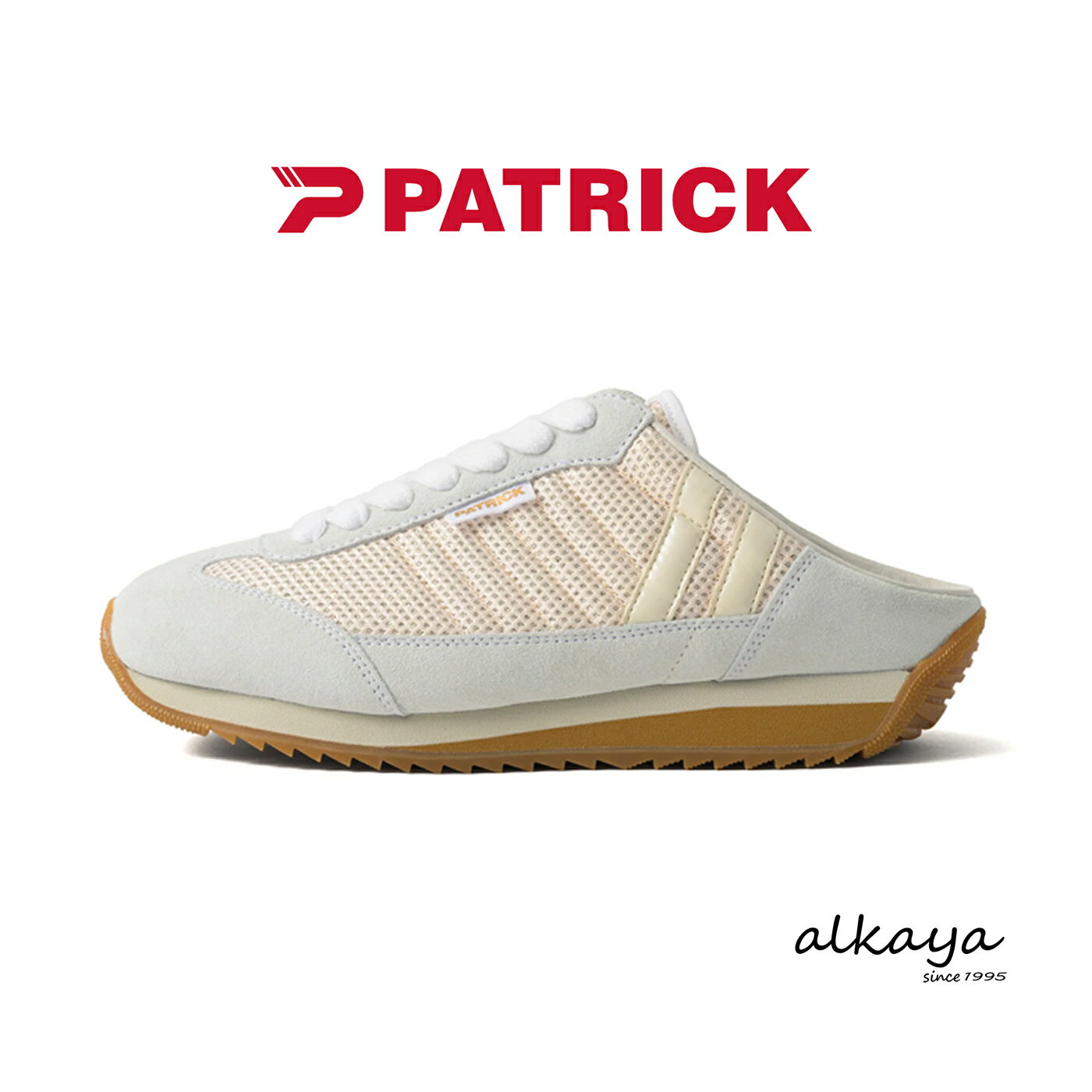 Patrick - 【返品交換送料無料】PATRICK パトリック MARATHON-MULE マラソン・ミュール BGE ベージュ 靴 スニーカー 軽量 軽い シューズ メンズ レディース サンダル