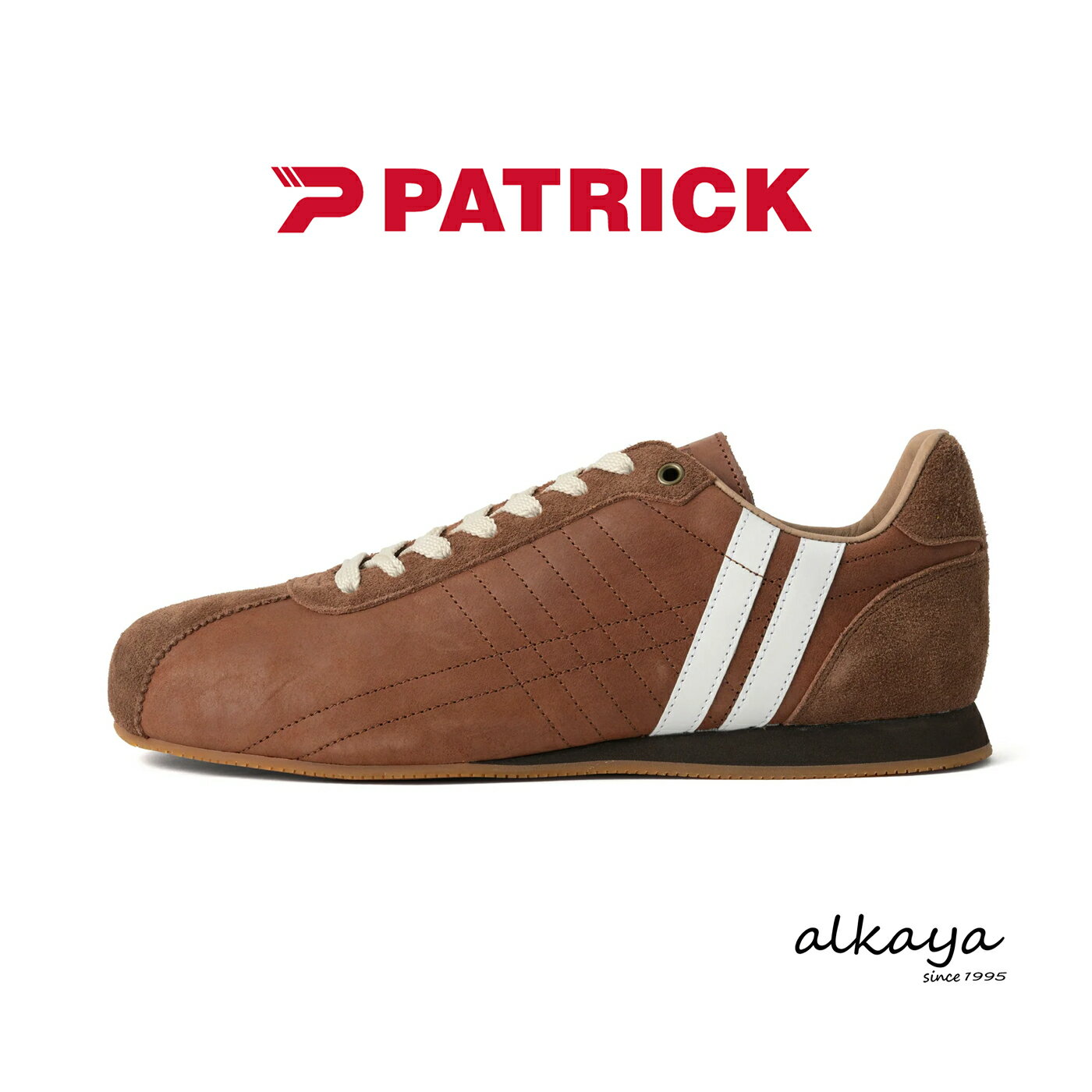 樂天商城 - 【返品交換送料無料】PATRICK パトリック SOLSONA-AN ソルソナ・アナザー BRN ブラウン 靴 スニーカー 軽量 軽い シューズ メンズ レディース