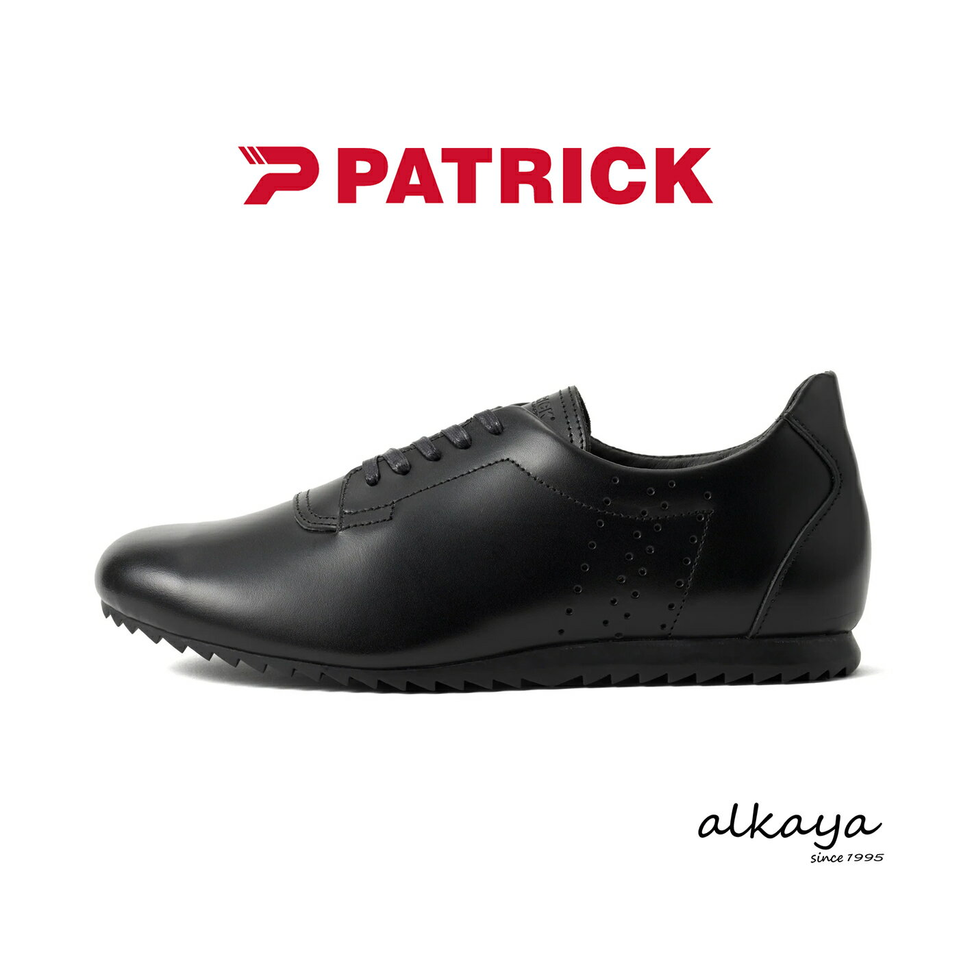 樂天商城 - ★4/25限定！ポイント最大39倍！要エントリー！【返品交換送料無料】PATRICK パトリック YORKTON ヨークトン BLK ブラック 靴 スニーカー シューズ メンズ レディース ビジネス カジュアル ビジカジ フォーマル ギフト プレゼント 贈り物
