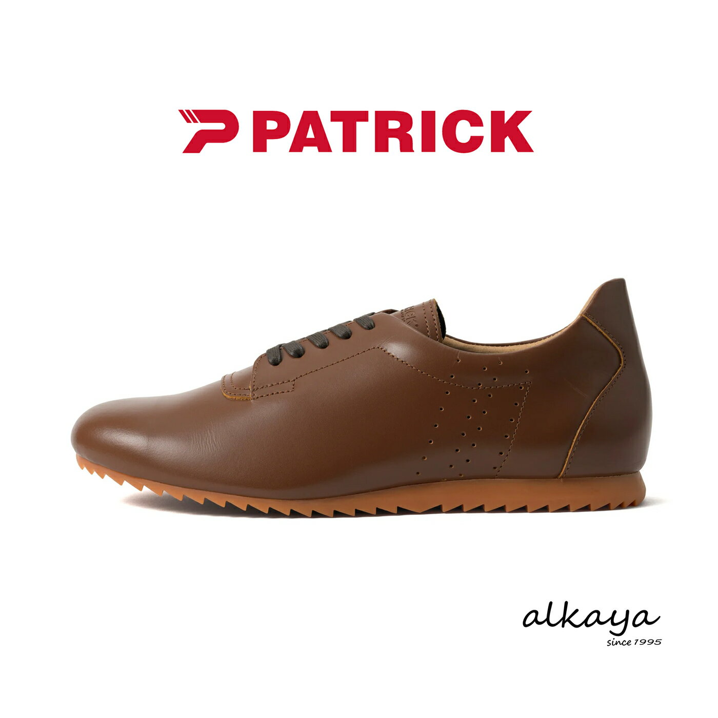 【返品交換送料無料】PATRICK パトリック YORKTON ヨークトン BRN ブラウン 靴 スニーカー シューズ メンズ レディース ビジネス カジュアル ビジカジ フォーマル ギフト プレゼント 贈り物