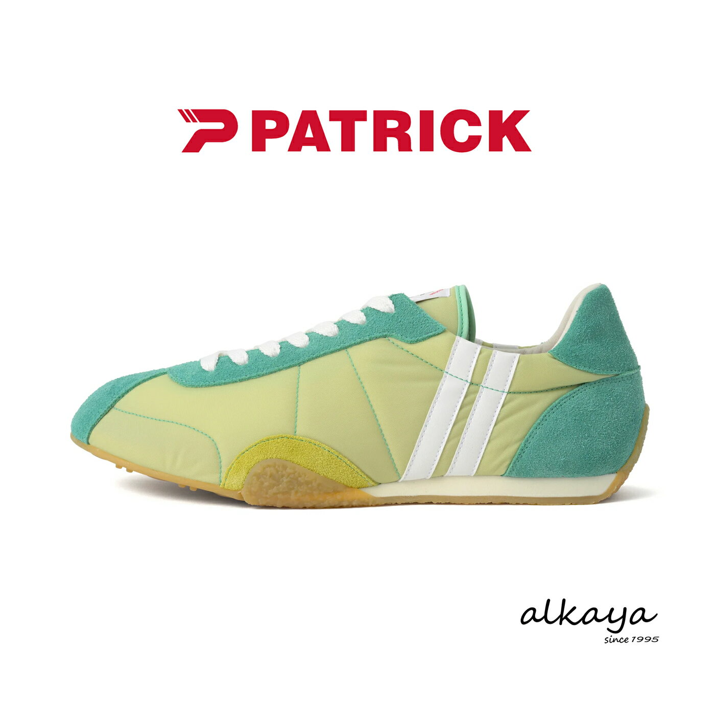 Rakuten - ★最大100％ポイントバック！？要エントリー★【返品交換送料無料】PATRICK パトリック POLETTA ポレッタ MINT ミント 緑 靴 スニーカー 軽量 軽い シューズ メンズ レディース ドライビングシューズ 薄底
