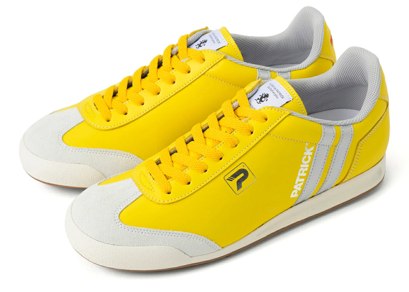 ★8/15限定！P最大29.5倍＆最大100％ポイントバック?【返品交換送料無料】 PATRICK パトリック LIVERPOOL-CP/Lリバプール・カップ/レザー YLW イエロー 靴 スニーカー スパイクレス ゴルフシューズ 日本製 メンズ レディース パトリックスニーカー