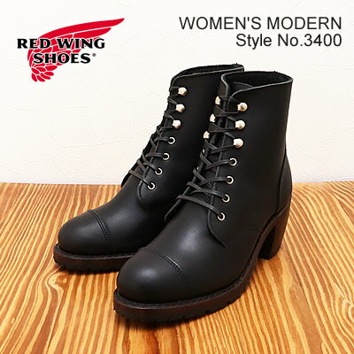 レッドウイング 【返品交換送料無料】RED WING レッドウィング 3400 WOMEN'S MODERN EILEEN ウィメンズ モダン アイリーン Black Boundary ブラック・バウンダリー