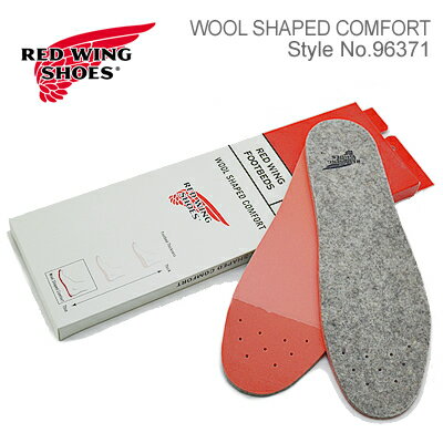 ★5/20限定！P最大17.5倍！要エントリー★RED WING レッドウィング WOOL SHAPED COMFORT FOOTBED ウール シェイプドコンフォート フッドベッド 中敷き インソール