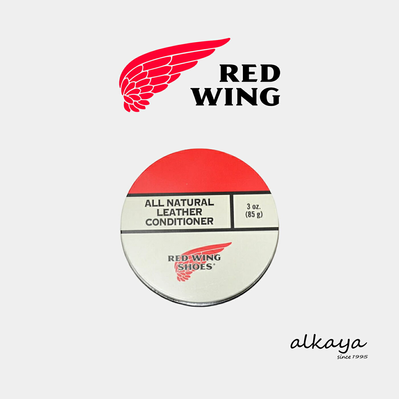 ★9/19-24限定！P最大38.5倍＆最大100％ポイントバック！？ RED WING レッドウィング オールナチュラル・レザーコンディショナー All Natural Leather Conditioner 85g ケア用品 レッドウィングブーツ レッドウイング