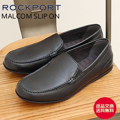 ★11/25限定!P最大40倍&最大100%ポイントバック!?【返品交換送料無料】ROCKPORT ロックポート MALCOM SLIP ON マルコム スリッ...