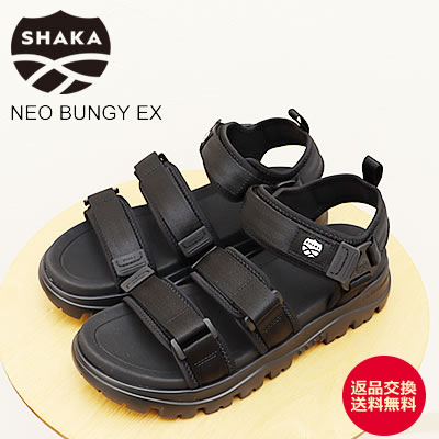★11/25限定!P最大40倍&最大100%ポイントバック!?【返品交換送料無料】SHAKA シャカ NEO BUNGY EX ネオ バンジー EX BLACK...