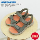 【返品交換送料無料】SKECHERS SLIP-INS スケッチャーズ スリップインズ GO WALK FLEX SD - EASY ENTRY ゴー ウォーク フレックス サンダル - イージーエントリー オリーブ メンズ スポーツサンダル 靴 スニーカー シューズ(4)
