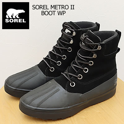 ★11/25限定!P最大40倍&最大100%ポイントバック!?SOREL ソレル SOREL METRO II BOOT WP ソレル メトロ2 ブーツウォータ...