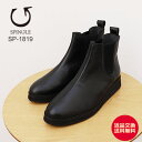 ★12/13-15限定!P最大32倍&最大100%ポイントバック!?【返品交換送料無料】SPINGLE スピングル SP-1819 BLACK ブラック 靴 レ...