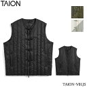 【即納】TAION タイオン REVERSIBLE CHINA BUTTON INNER DOWN VEST ジャパンスペシャル リバーシブル チャイナボタン ...