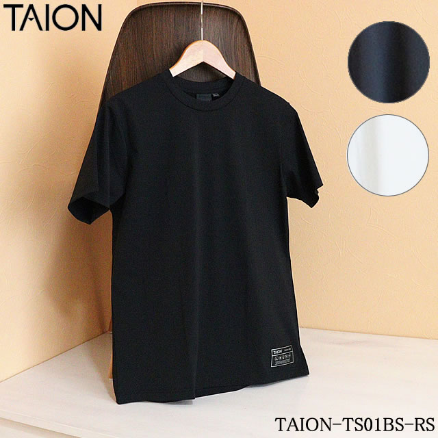 樂天商城 - ★4/25限定！ポイント最大39倍！要エントリー！【即納】TAION タイオン FUNCTION T ファンクション ティーシャツ REGULAR FIT レギュラー フィット BLACK ブラック WHITE ホワイト D.NAVY ネイビー ボックスシルエット ユニセックス メンズ レディース TAION-TS01BS-RS