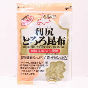 ■商品詳細情報 名称 とろろ昆布 内容量 60g 原材料名 昆布（北海道産利尻昆布75％、北海道産昆布）、米酢 アレルギー品目 ＝＝ 賞味期限 製造より10か月 保存方法 直射日光、高温多湿を避けて常温で保存してください。 製造者 株式会社　近海食品 北海道釧路市益浦3丁目16番1号　