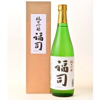 釧路　福司　純米吟醸酒　720ml　日本酒　アルコール度数15% 辛口　清酒　地酒 北海道お土産 ギフト プレゼント お供え 還暦祝い お酒 結婚祝い 出産祝い 父の日 内祝い 福司酒造 ふくつかさ　御歳暮