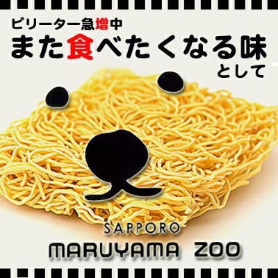北海道くしろキッチン 藤原製麺 札幌 円山動物園 白クマ 塩ラーメン 10袋セット北海道お土産 お取り寄せ 白熊ラーメン 画像2
