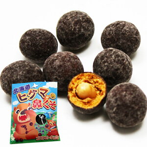 ヒグマの鼻くそ ココアパフのチョコレートボール　ギフト プレゼント 北海道お土産 面白 お菓子