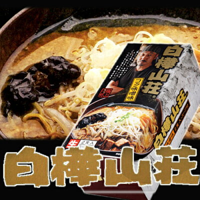 北海道くしろキッチン 白樺山荘 コク味噌味 生麺 2食入 札幌ラーメン【常】北海道 人気店 バナナマンのせっかくグルメ 画像2