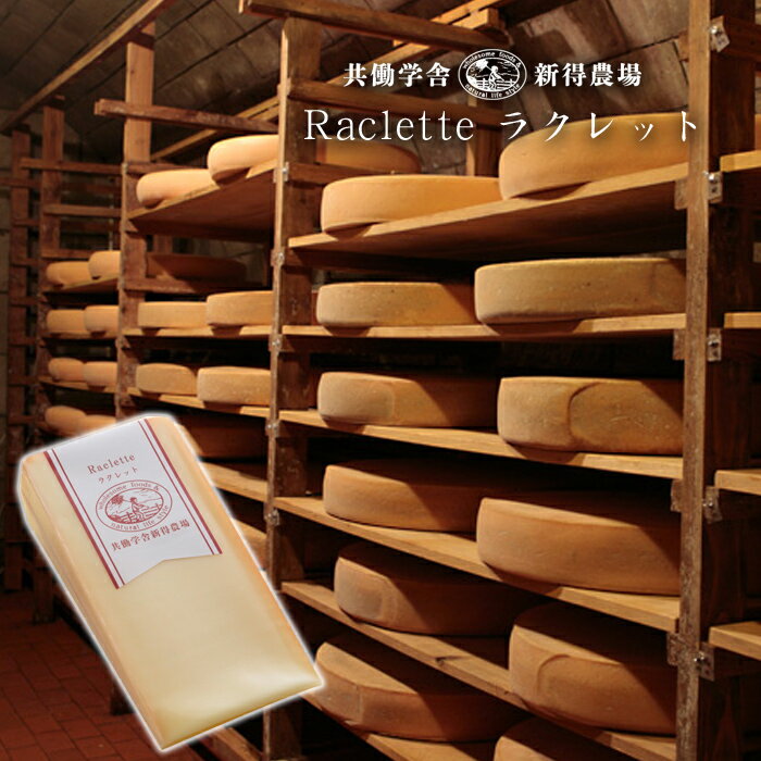共働学舎 新得農場 ラクレット 110g前後誕生日 北海道 チーズ ギフト おつまみ ちーず 国産チーズ 日本チーズ 十勝のサムネイル