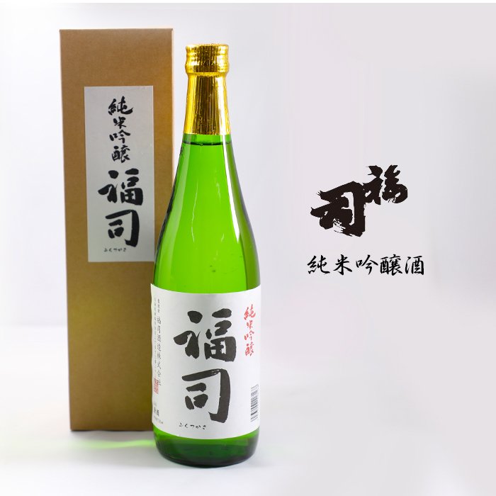 福司 純米吟醸酒 720ml / 日本酒 アルコール度数15% 辛口 / 釧路 地酒 北海道お土産