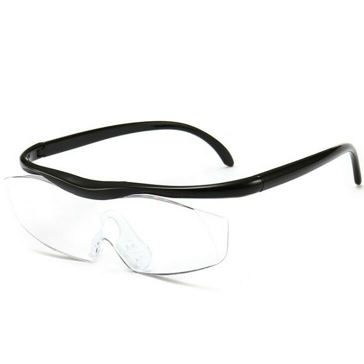 【お買い物マラソン限定P2倍】1.6倍 1.8倍 メガネ ルーペ 拡大鏡 めがね 眼鏡タイプ くっきりレンズ メガネ型ルーぺ 眼鏡型 拡大ルーペ メガネルーペ 眼鏡型ルーペ 読書用 おしゃれ 高性能 フレームレス 眼鏡型拡大鏡 メガネ型 拡大 ルーペメガネ 母の日 父の日 プレゼント