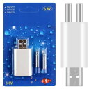 2本同時USB充電式 電気ウキ用ピン型 リチウム電池 CR425 充電器+電池2本 互換性 魚 釣り 竿先 ライト 経済的 母の日 父の日 プレゼント