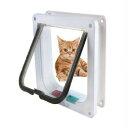 ペットドア Sサイズ Mサイズ Lサイズ XLサイズ 猫 小型犬 簡単設置出入り口 調整機能 空室対策 しつけ【あす楽】 母の日 父の日 プレゼント