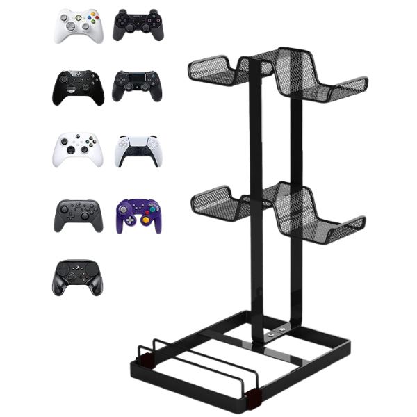 【ブラックフライデーP2倍】ゲームコントローラー収納ラック 各種対応 コントローラースタンド ゲーム機スタンド 卓上 ヘッドホンスタンド Switch収納スタン...
