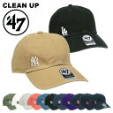 47 フォーティーセブン ニューヨーク・ヤンキースクリーンナップ ローキャップ メンズ レディース ユニセックス ミニロゴ CLEAN UP MLB チビロゴ ...