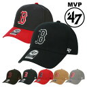 47Brand キャップ MVP ボストン・レッドソックス メンズ レディース 帽子 ブランド MLB ロゴ ストリート 男女兼用 おしゃれ 野球帽 ベースボー...
