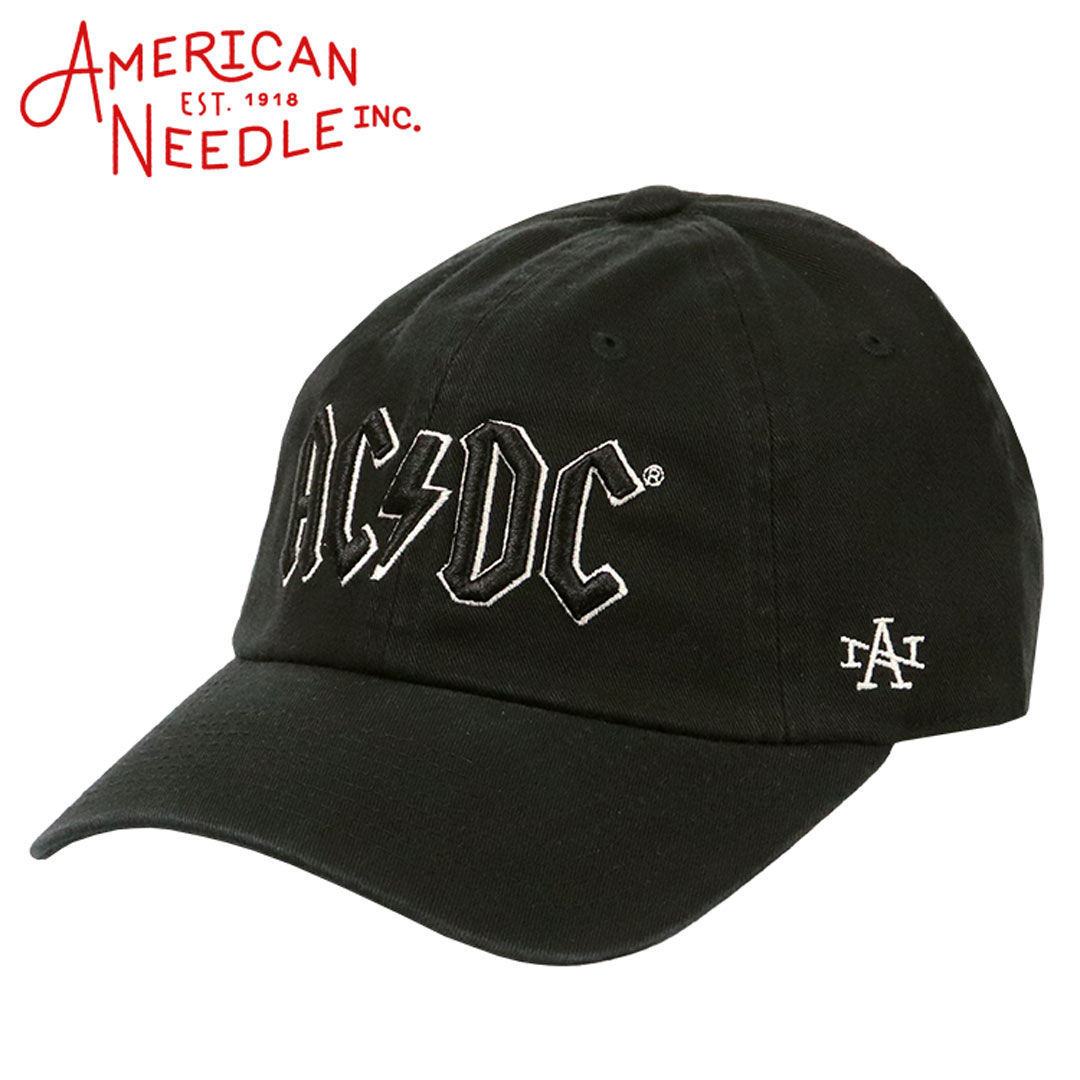 アメリカンニードル キャップ American Needle AC/DC ロゴ 帽子 メンズ レディース ローキャップ 男女兼用 ロック バンド アメカジ ブランド かっこいい 母の日 ギフト プレゼント
