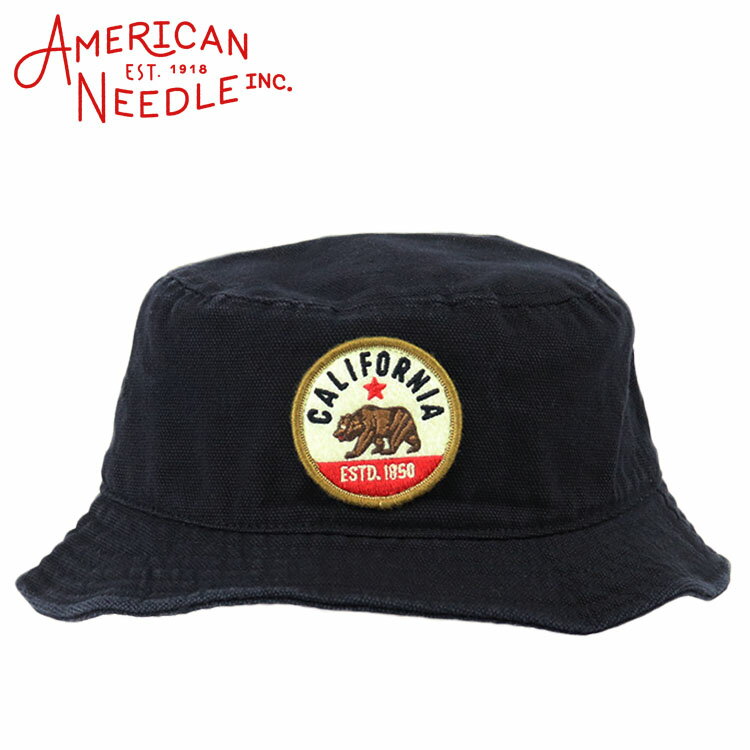 バケットハット メンズ AMERICAN NEEDLE アメリカンニードル バケットハット メンズ レディース カリフォルニア 帽子 ハット ブラック 黒 春 夏 ファッション おしゃれ かわいい かっこいい 人気 ブランド