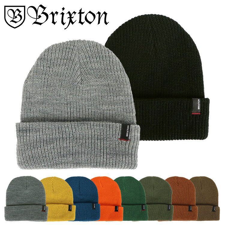 ブリクストン ニット帽 メンズ BRIXTON ブリクストン ニット帽 ニットキャップ ビーニー メンズ レディース 帽子 HEIST BEANIE KINT CAP 無地 スケーター スケートブランド