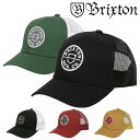 ブリクストン  帽子 メンズ BRIXTON ブリクストン メッシュキャップ メンズ CREST X MP MESH CAP 帽子 キャップ スナップバック スケーター スケートブランド