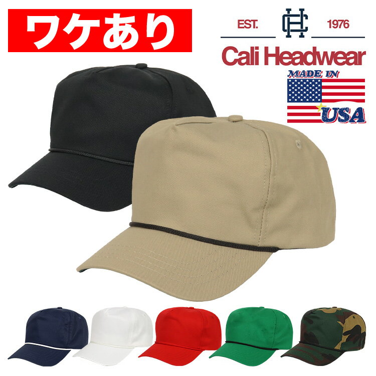 【ワケありアウトレット】Cali Headwear キャップ メンズ カリヘッドウェア トランプ 大統領 ベースボールキャップ スナップバック 無..