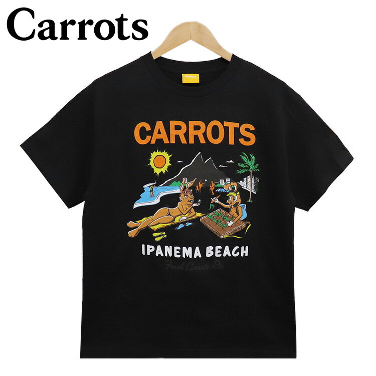 キャロッツ Carrots Tシャツ メンズ レディース IPANEMA SS TEE 半袖Tシャツ 人参 うさぎ イパネマ リオ ファッション トップス ストリート ブランド