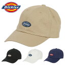ディッキーズ ワッペン ローキャップ メンズ レディース Dickies キャップ ブランド ロゴ 帽子 おしゃれ かっこいい カジュアル アメカジ 浅め 洗い...
