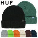 ハフ キャップ メンズ 【冬物セール開催中！】HUF ハフ ニット帽 ニットキャップ ビーニー USUAL BEANIE メンズ 帽子 ローゲージ 肉厚 ストリート ブランド 秋冬 スケボー スケーター ファッション かっこいい おしゃれ かわいい 人気