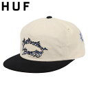 ハフ 帽子 レディース ハフ キャップ ツートンカラー メンズ レディース ベースボールキャップ HUF 帽子 ロゴ ブランド ストリート ディストーティド 野球帽 スケボー 男女兼用