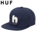 ハフ 帽子 レディース ハフ キャップ メンズ レディース ベースボールキャップ HUF 帽子 ロゴ ブランド ストリート モアブ H 野球帽 スケボー 男女兼用 かっこいい おしゃれ 通年