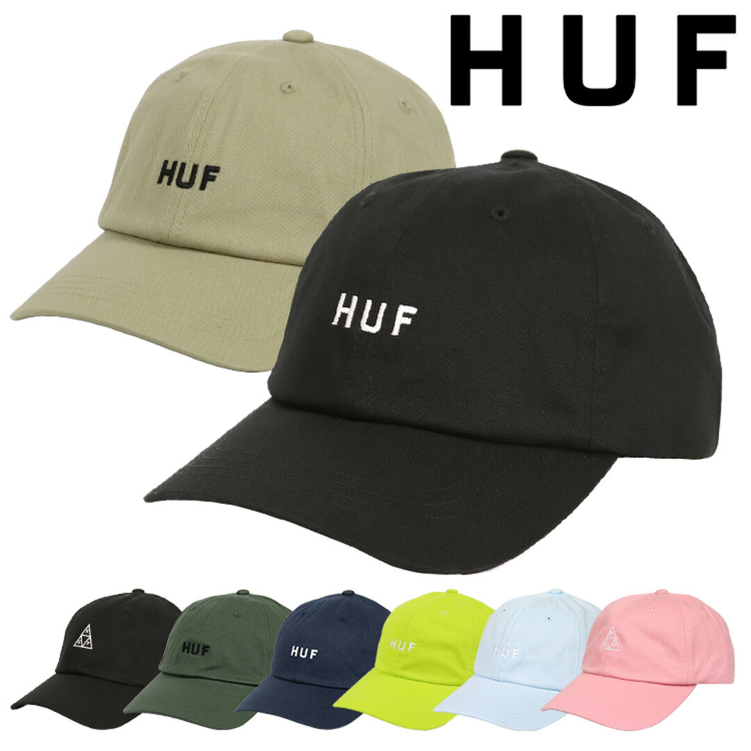 HUF ハフ キャップ CV 6PANEL CAP ESSENTIALS OG LOGO/TT メンズ 帽子 人気 ブランド ストリート ファッション