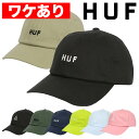 ハフ キャップ メンズ 【ワケありアウトレット】HUF ハフ キャップ 6PANEL CAP ESSENTIALS OG LOGO/TT メンズ 帽子 ブランド ストリート ファッション